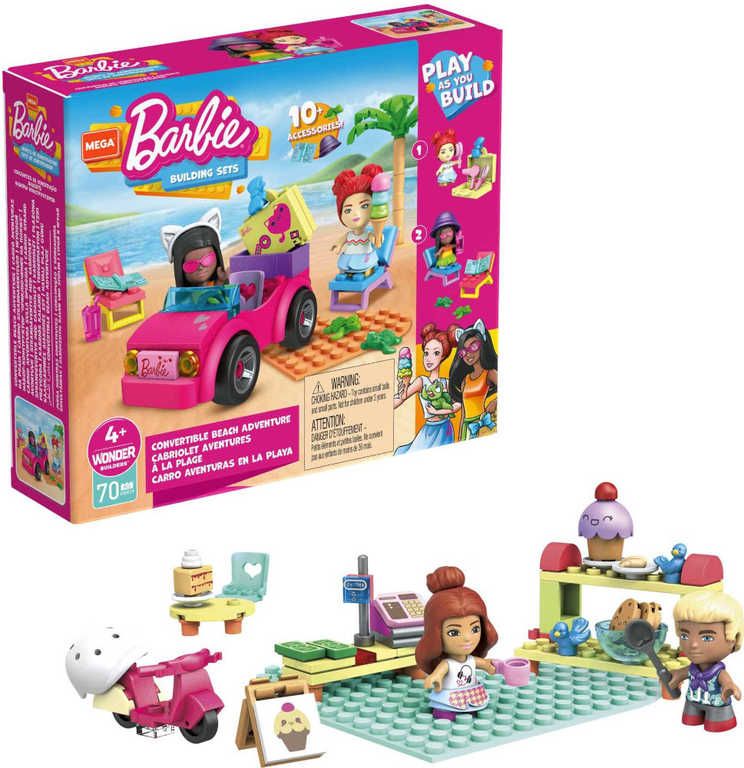 Mattel MEGA CONSTRUX Barbie Nej kamarádky set se 2 figurkami 2 druhy STAVEBNICE - obrázek 1