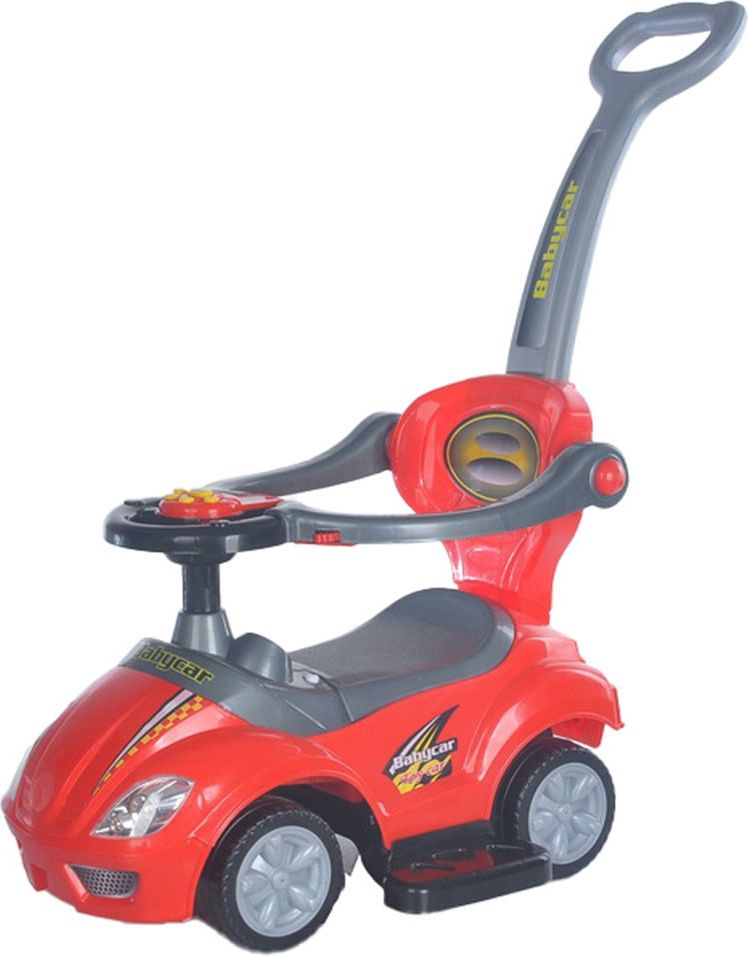 Dětské odrážedlo s vodící tyčí 3v1 Baby Mix Mega Car Varianta: růžová - obrázek 4