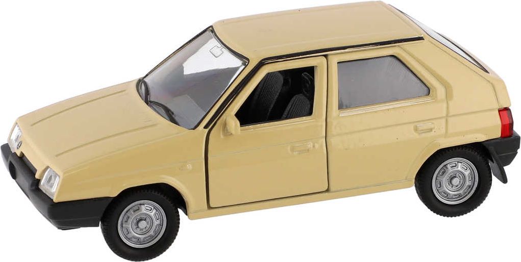WELLY Auto retro model Škoda Favorit kov 11cm volný chod 4 barvy - obrázek 2