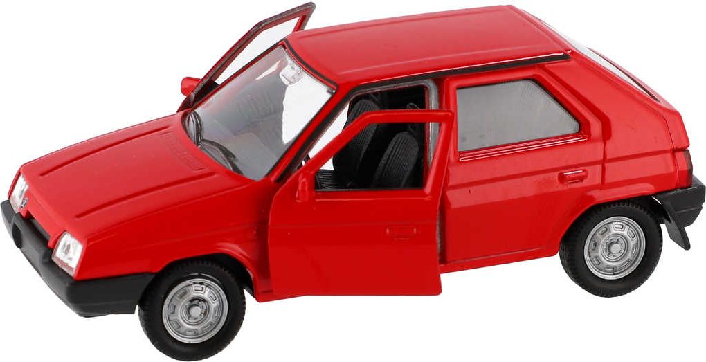 WELLY Auto retro model Škoda Favorit kov 11cm volný chod 4 barvy - obrázek 4