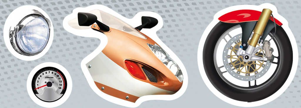 JIRI MODELS Poskládej si motorky samolepková knížka - obrázek 2
