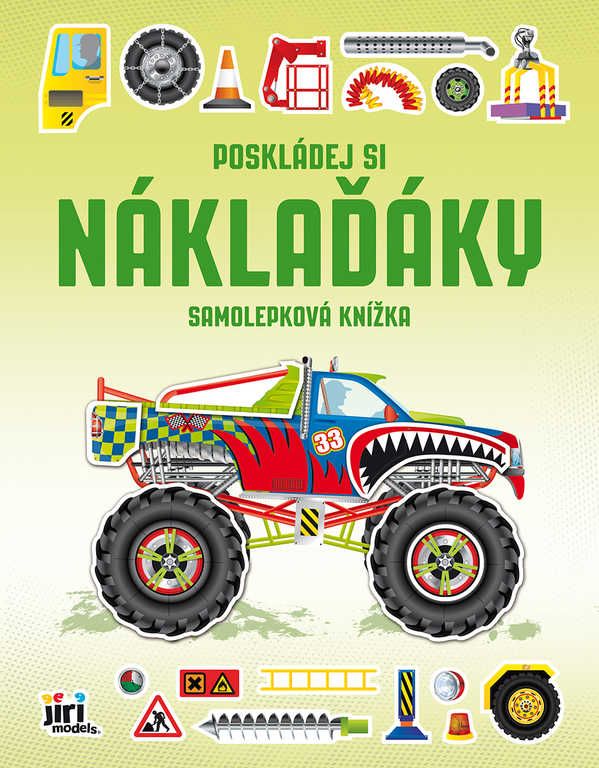 JIRI MODELS Poskládej si náklaďáky samolepková knížka - obrázek 2