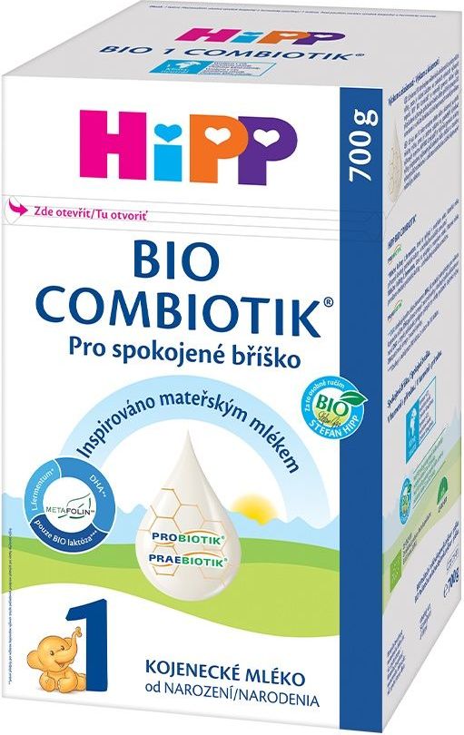 Hipp BIO Combiotik 1 Počáteční mléčná kojenecká výživa 700 g - obrázek 1