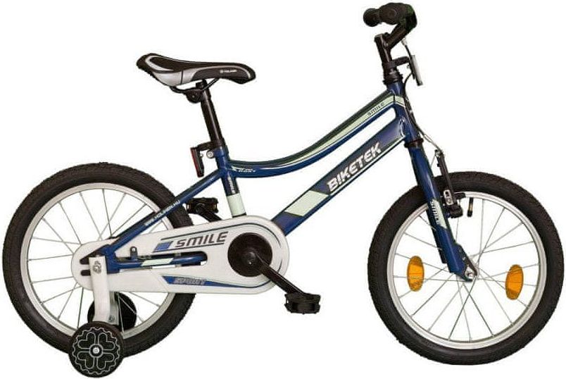 HolidaySport Dětské kolo Koliken Biketek Smile modrá 16 - obrázek 1