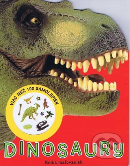 Dinosaury - kniha maľovaniek - - obrázek 1