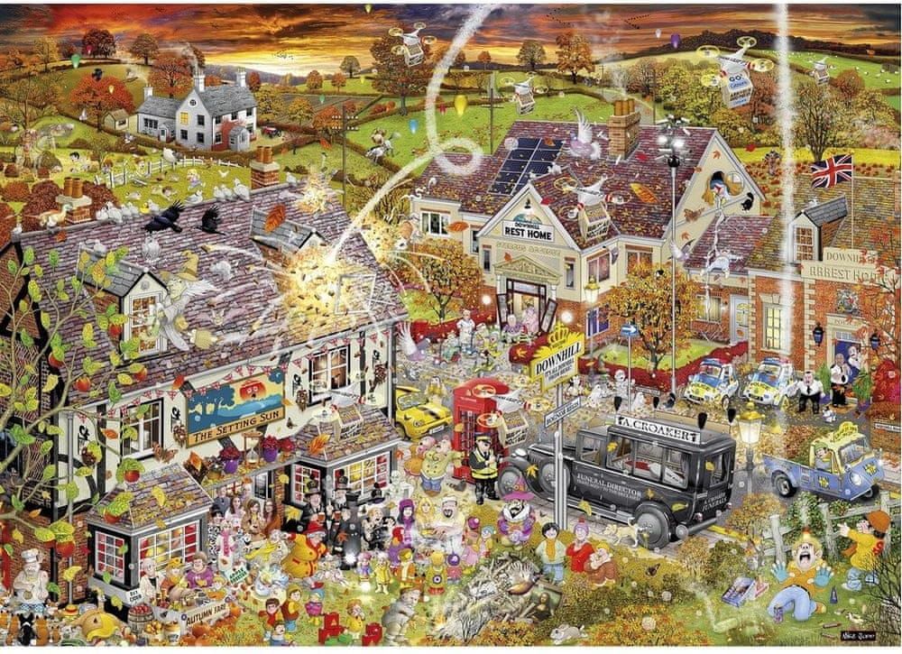Gibsons Puzzle Miluji podzim 1000 dílků - obrázek 1