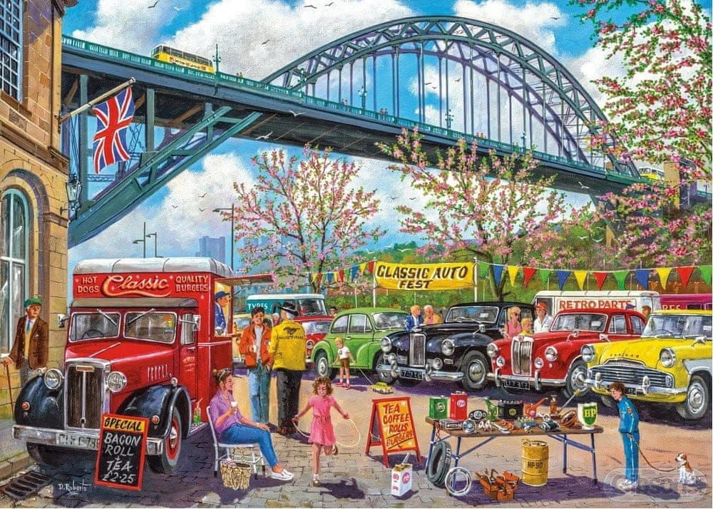 Gibsons Puzzle Newcastle, Anglie 1000 dílků - obrázek 1