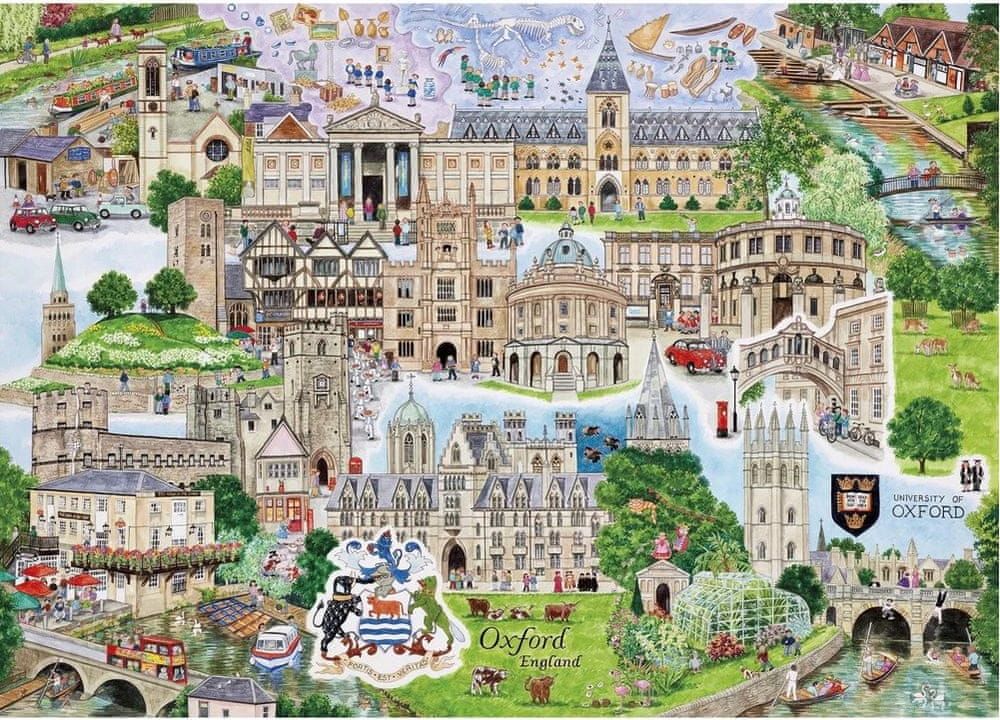 Gibsons Puzzle Oxford 1000 dílků - obrázek 1