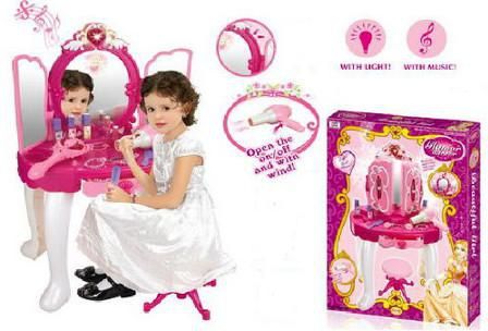 Dětský toaletní stolek se židličkou Baby Mix - obrázek 2