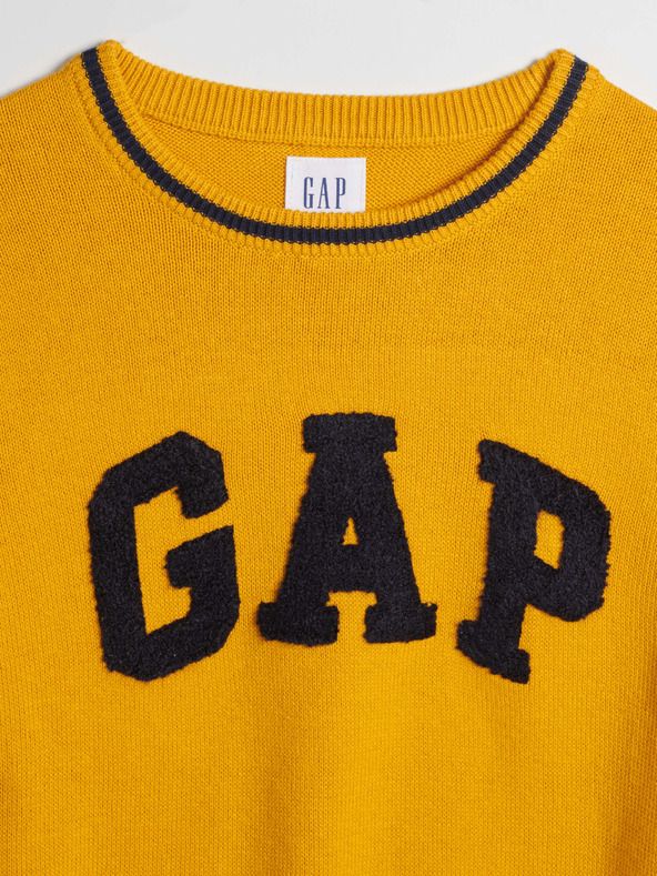 Svetr dětský GAP | Žlutá | Chlapecké | XL - obrázek 2