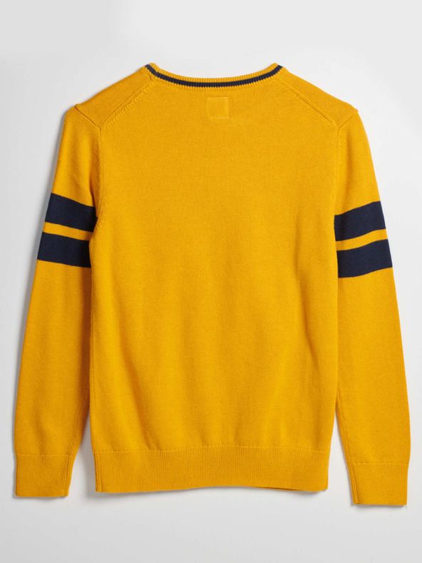 Svetr dětský GAP | Žlutá | Chlapecké | XL - obrázek 3