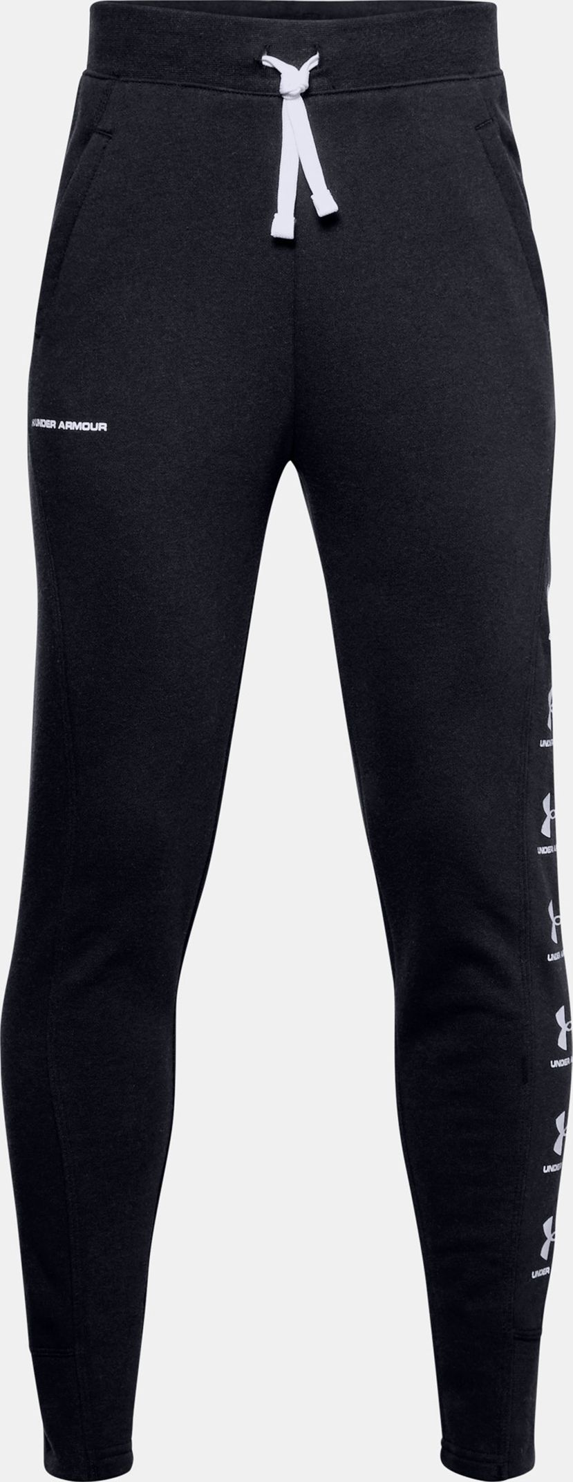 Černé klučičí tepláky Rival Under Armour - 128 - obrázek 4