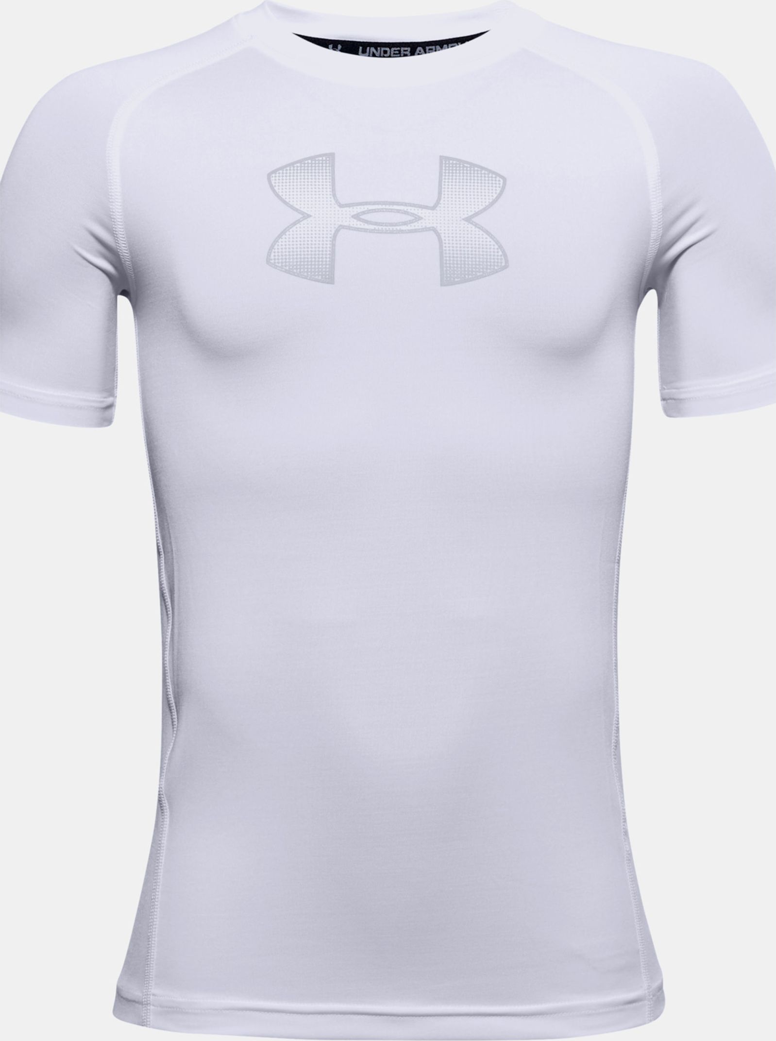 Bílé klučičí tričko HeatGear Under Armour - 140-152 - obrázek 4
