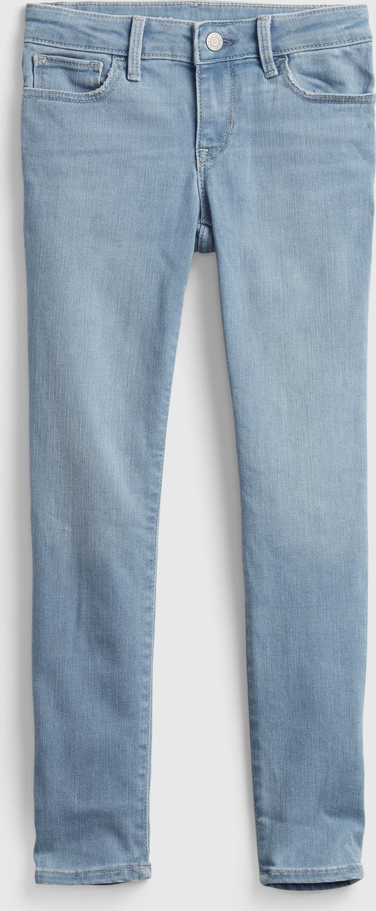 Modré holčičí džíny super skinny Washwell GAP - 128 - obrázek 2