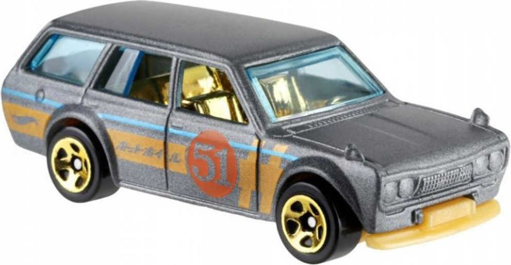 MATTEL HOT WHEELS Auto kovové Satin and Chrome 1:64 různé druhy - obrázek 1