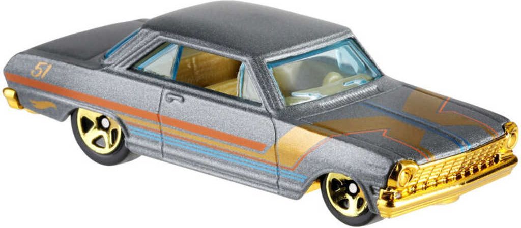 MATTEL HOT WHEELS Auto kovové Satin and Chrome 1:64 různé druhy - obrázek 2