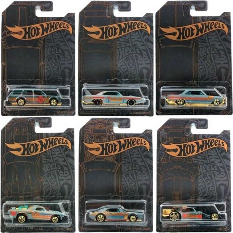 MATTEL HOT WHEELS Auto kovové Satin and Chrome 1:64 různé druhy - obrázek 6