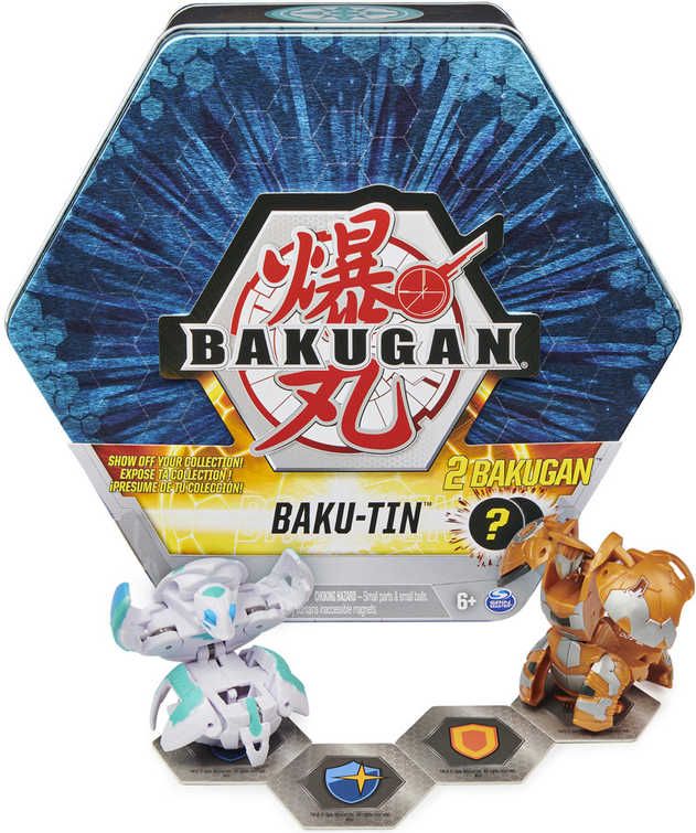 SPIN MASTER Plechový box s exkluzivním Bakuganem s3 s doplňky 2 druhy - obrázek 4