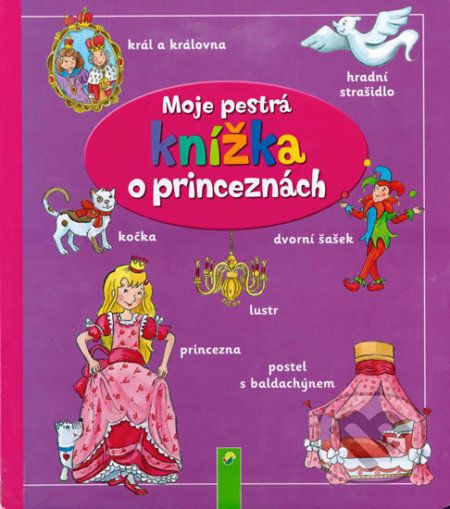Moja pestrá knižka o princeznách - - obrázek 1