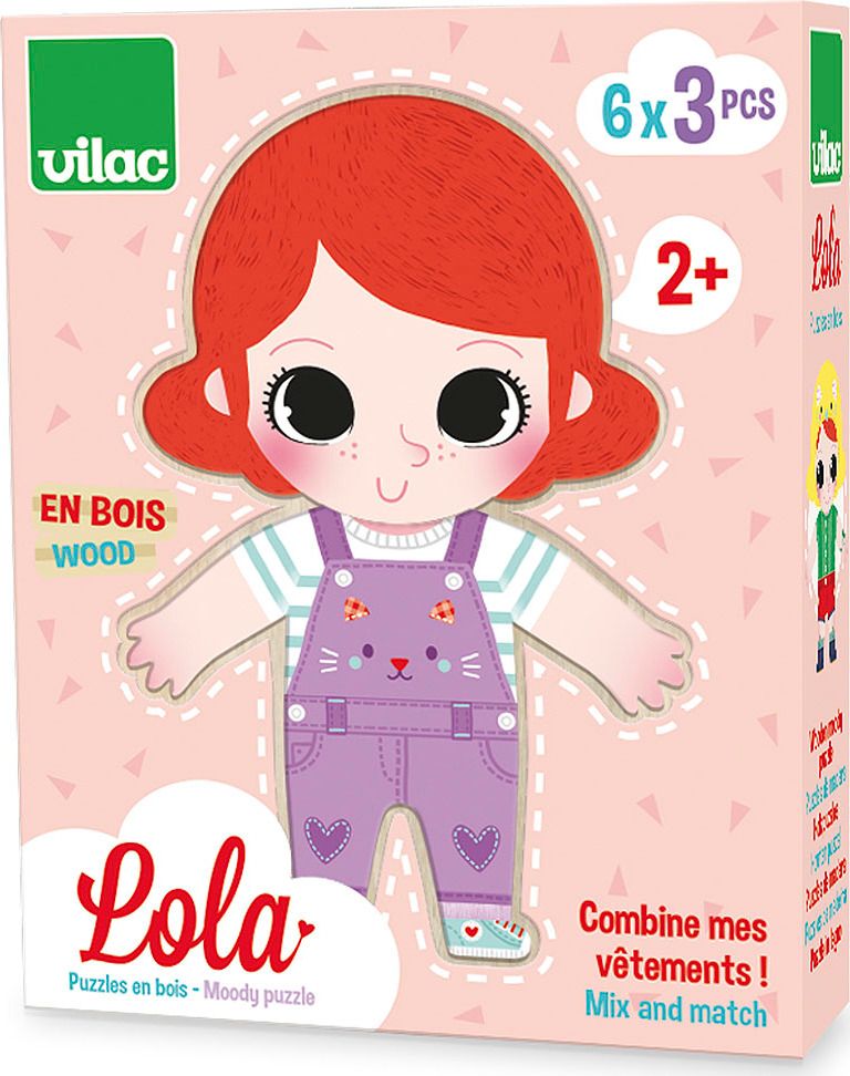 Vilac Oblékací puzzle Lola - obrázek 3