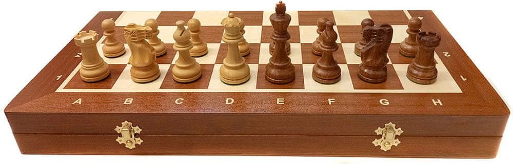 Chopra Šachy Staunton President Tournament s intarzovanou šachovnicí - obrázek 1