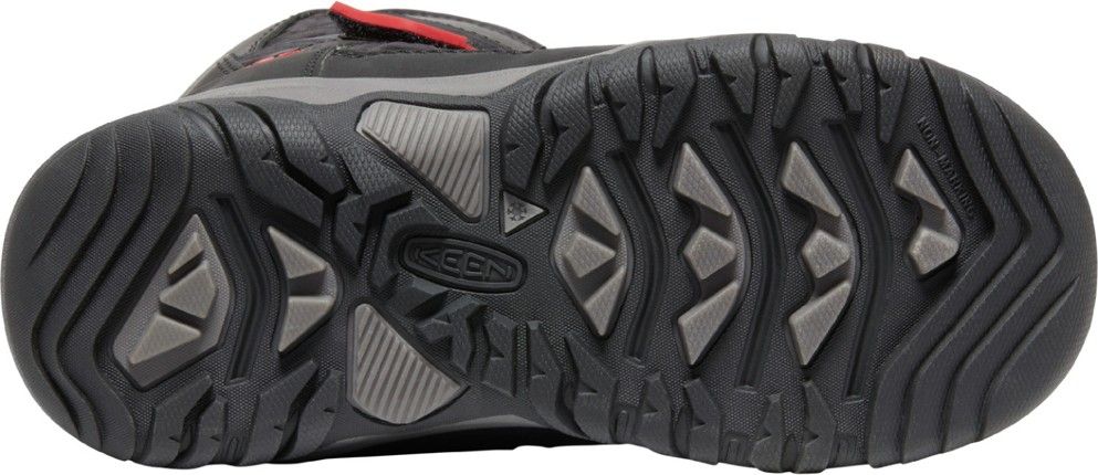 KEEN WINTERPORT NEO DT WP Y black/red carpet velikost: US1 -32/33 EU - obrázek 2