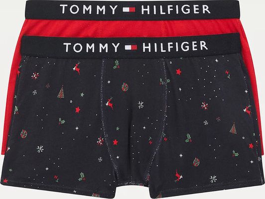 Boxerky 2 ks dětské Tommy Hilfiger | Modrá | Chlapecké | 12-14 let - obrázek 1
