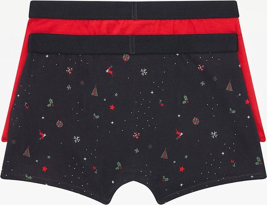 Boxerky 2 ks dětské Tommy Hilfiger | Modrá | Chlapecké | 12-14 let - obrázek 2
