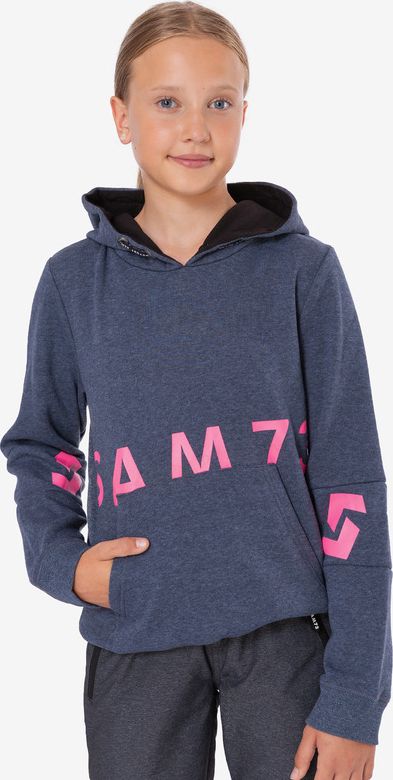 Mikina dětská Sam 73 | Modrá | Dívčí | 164 - obrázek 1