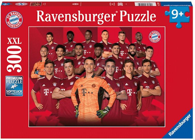 Ravensburger Puzzle BAYERN MNICHOV team 300 ks - obrázek 1
