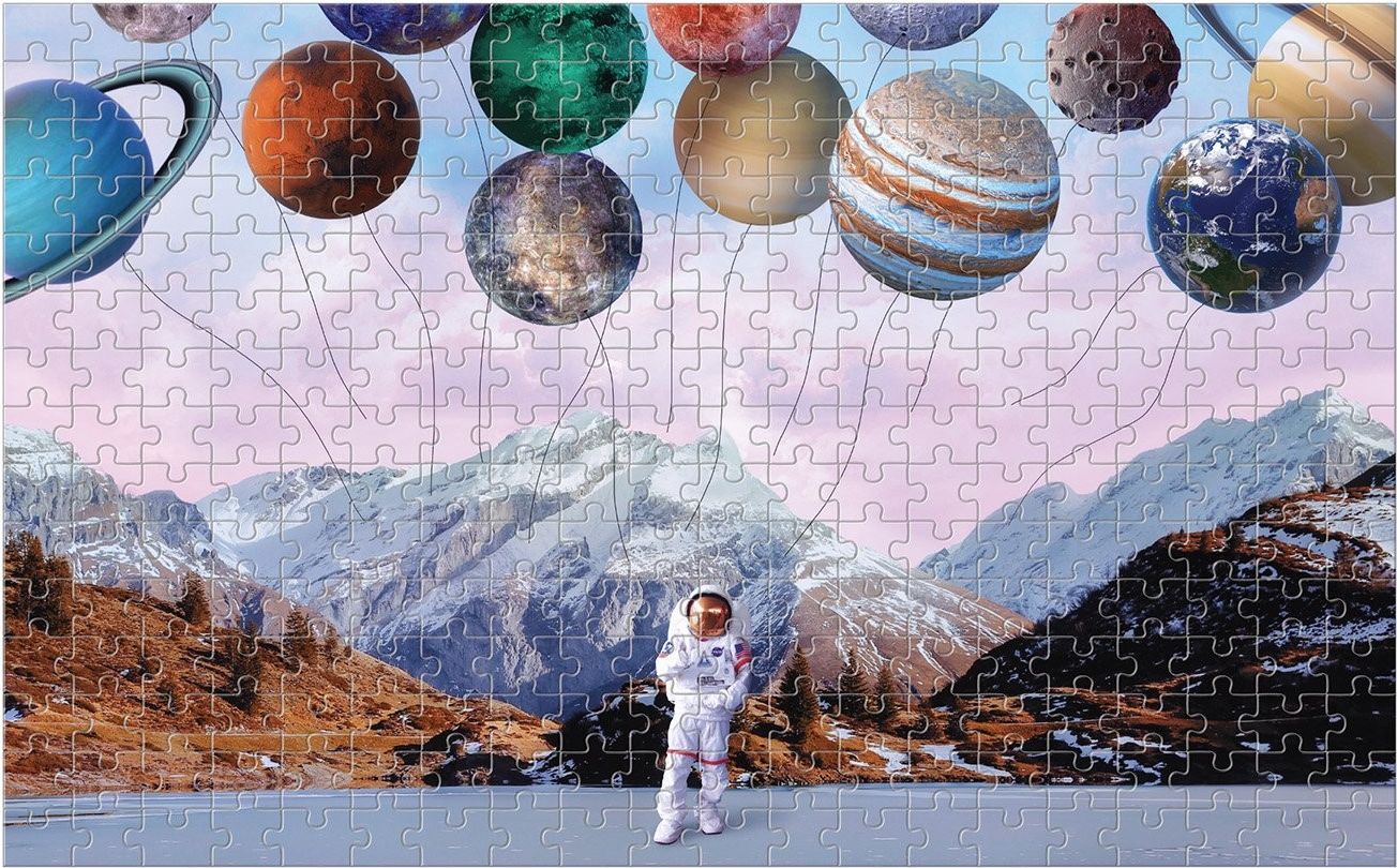 Galison Měnící se puzzle Vzhůru do vesmíru 300 dílků - obrázek 4