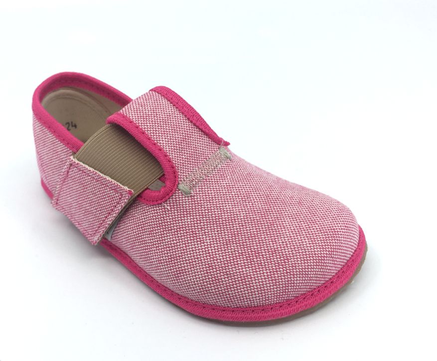 Barefoot bačkory Pegres BF01 růžové Velikost: 20 - obrázek 2