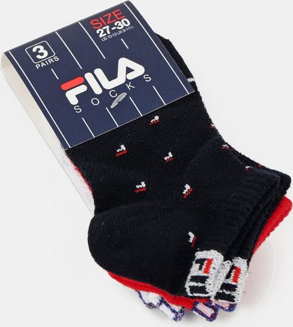 Ponožky 3 páry FILA | Bílá | Dívčí | 31-34 - obrázek 5