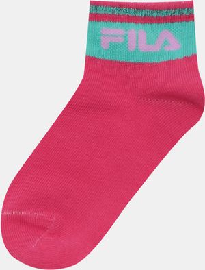 Ponožky 3 páry FILA | Růžová | Dívčí | 31-34 - obrázek 2