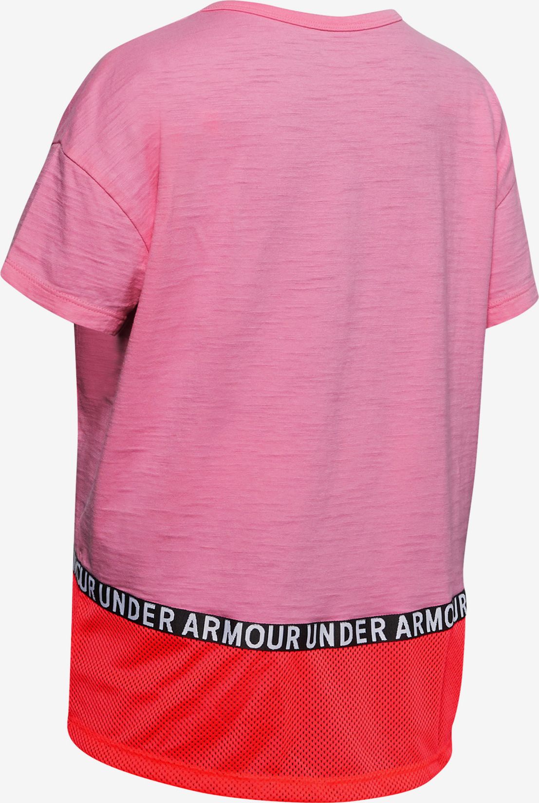 Under Armour Charged Cotton® Triko dětské Růžová - 176 - obrázek 2