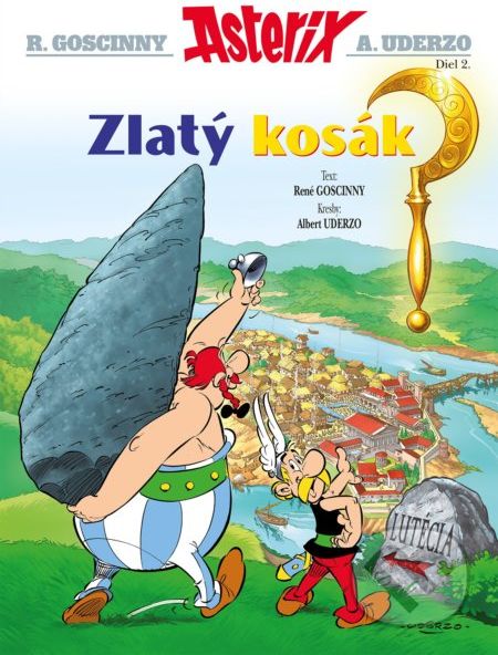 Asterix II: Asterix a zlatý kosák - René Goscinny, Albert Uderzo (ilustrácie) - obrázek 1
