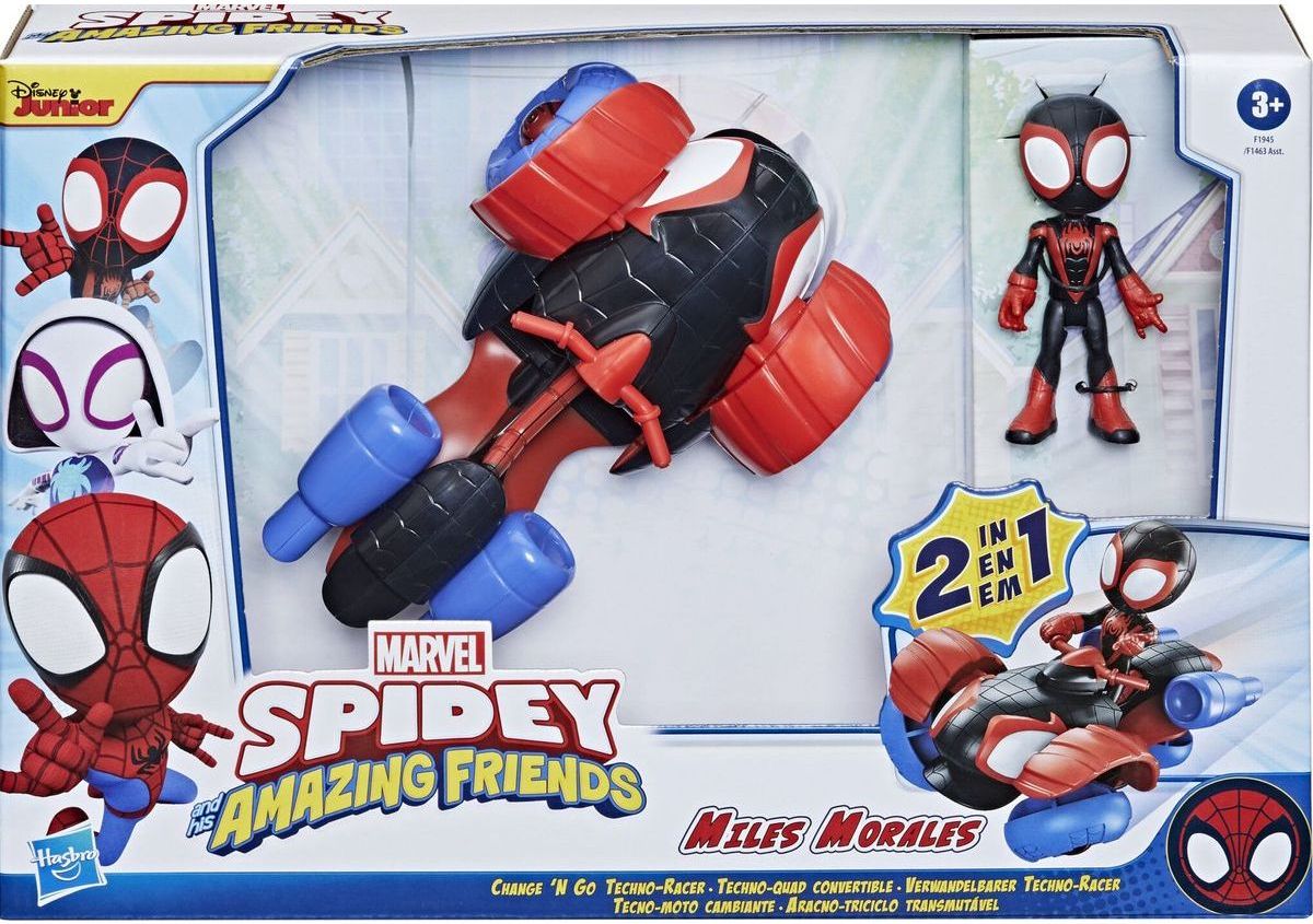 Hasbro Spiderman Figurka s vozidlem 2v1 Miles Morales - obrázek 8