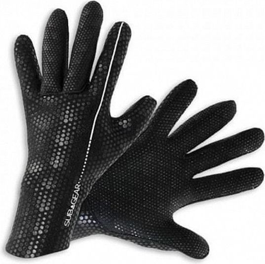 SUB GEAR Neoprenové rukavice STRETCH D-FLEX 2 mm - výprodej černá XS/S - obrázek 1