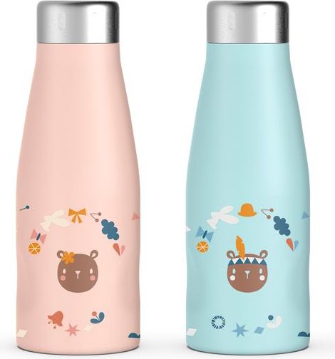 Suavinex Termo nerezová láhev 350 ml Forest - obrázek 1