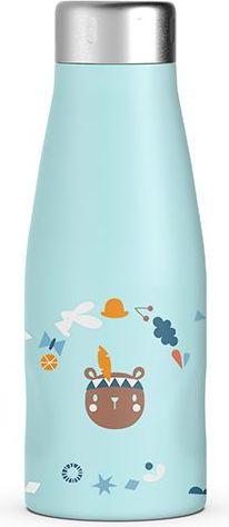 Suavinex Termo nerezová láhev 350 ml Forest Blue 2021 - obrázek 1