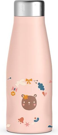 Suavinex Termo nerezová láhev 350 ml Forest Pink 2021 - obrázek 1