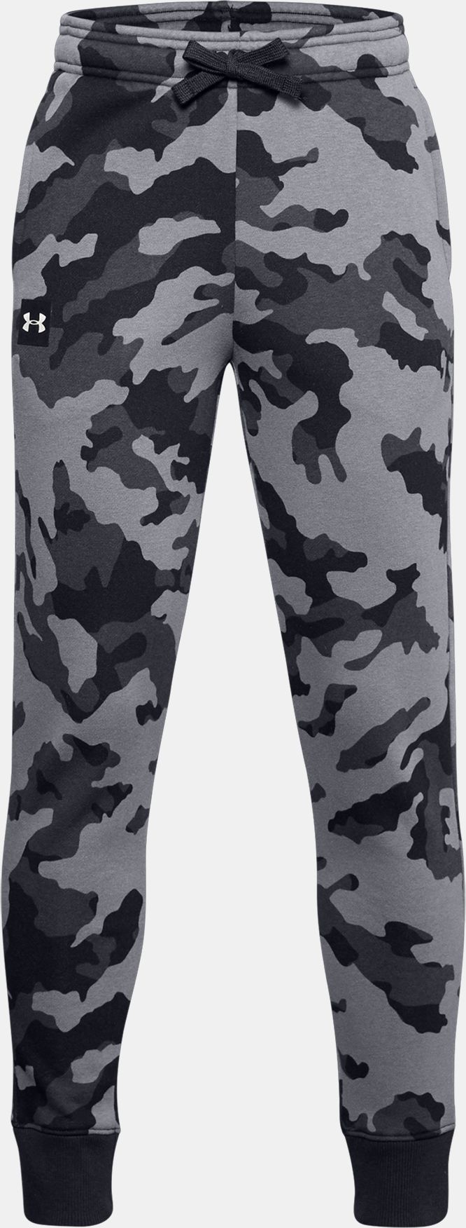 Tepláky Under Armour UA RIVAL FLEECE PRTD JOGGERS - černá - 140-152 - obrázek 1