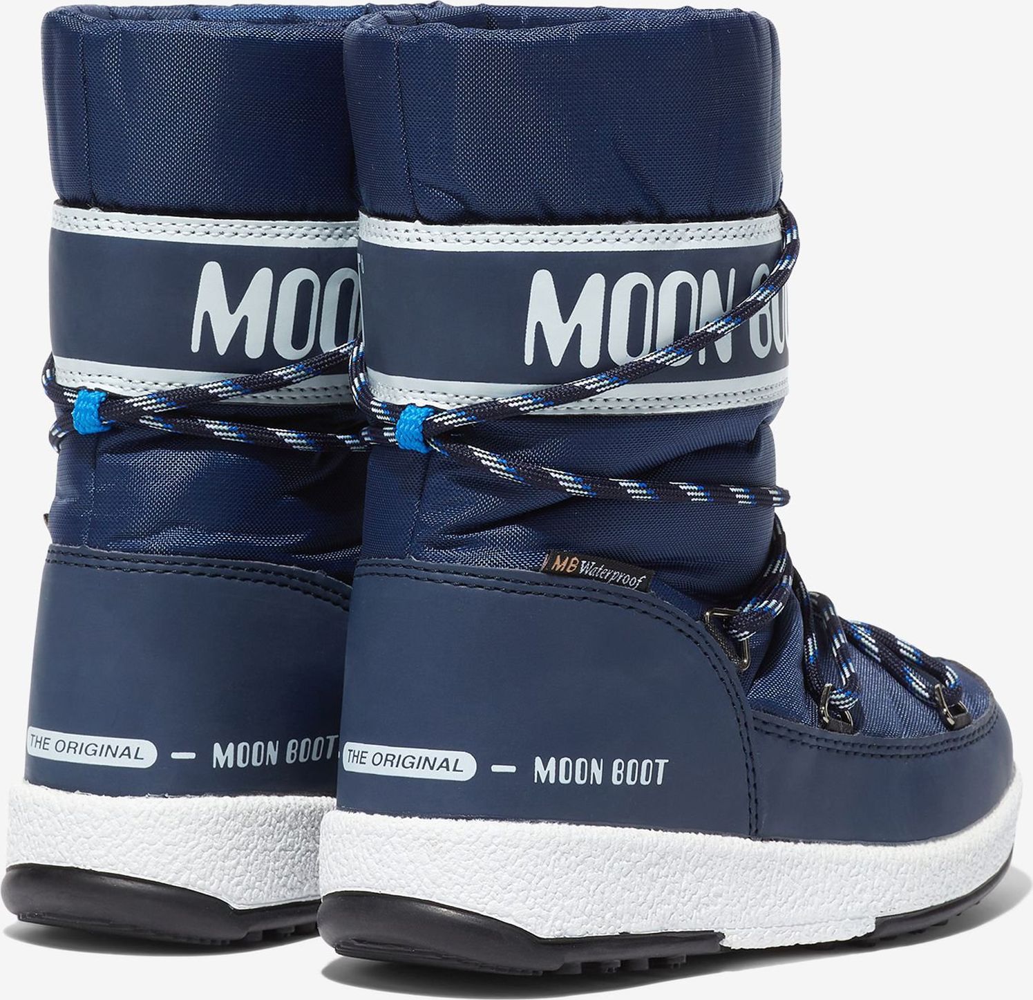 Modré klučíčí sněhule Moon Boot JR Boy Sport - 29 - obrázek 2
