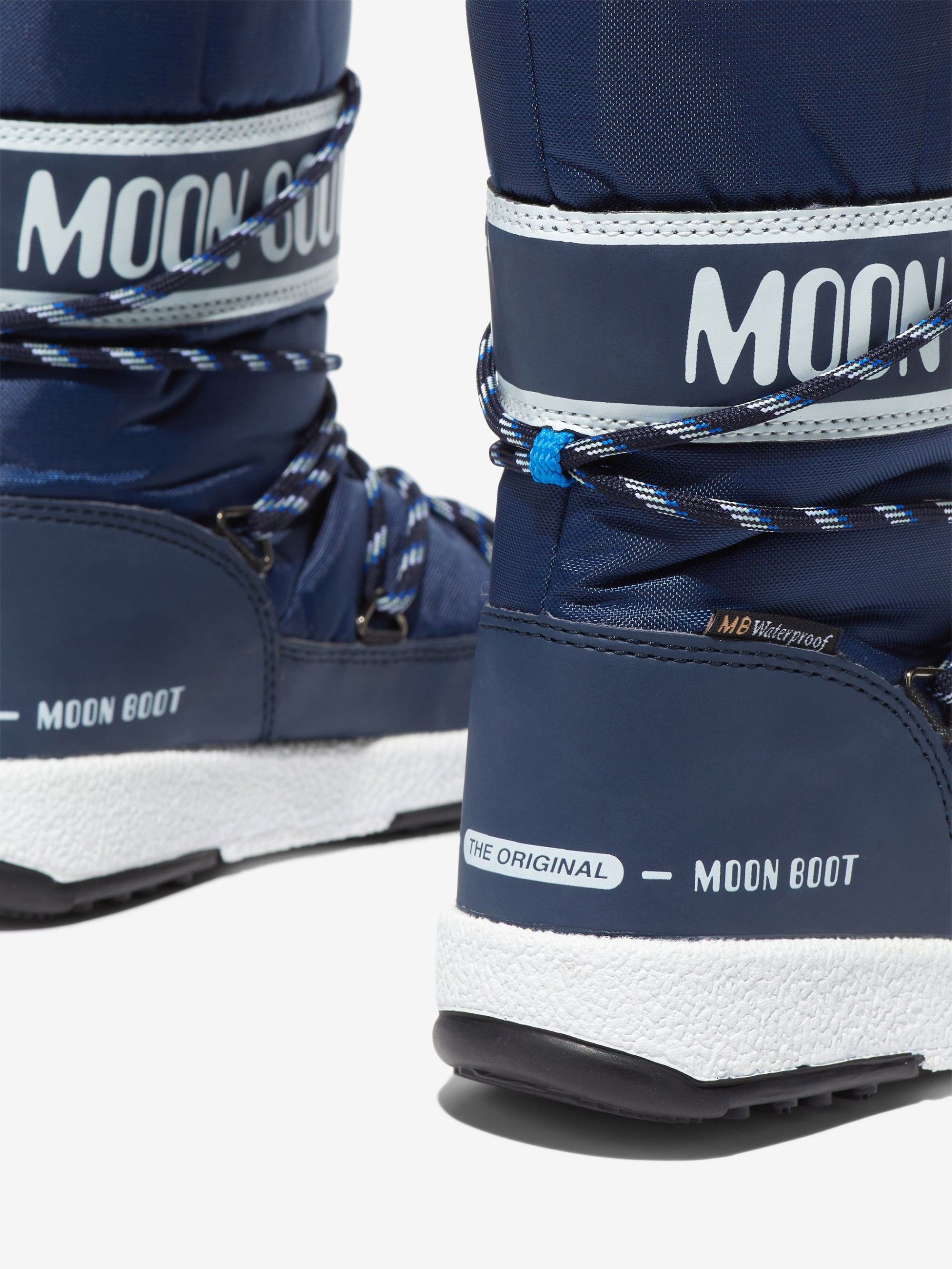 Modré klučíčí sněhule Moon Boot JR Boy Sport - 29 - obrázek 3