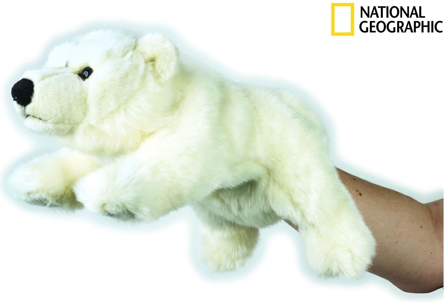 National Geographic maňásek Polární medvěd - obrázek 1