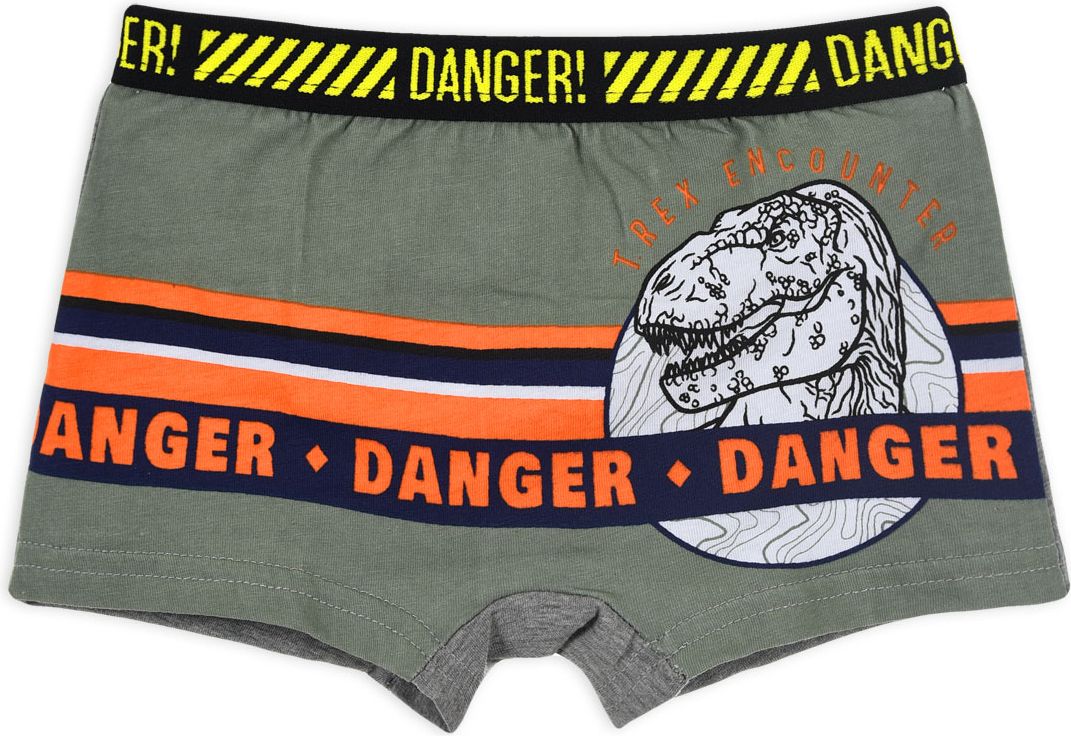 JURRASIC WORLD Chlepceké boxerky Z bio BAVLNY JURASSIC WORLD šedé Velikost: 92-98 - obrázek 3