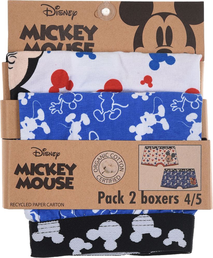 Chlapecké boxerky  MICKEY MOUSE BIO bavlna modré Velikost: 92-98 - obrázek 5