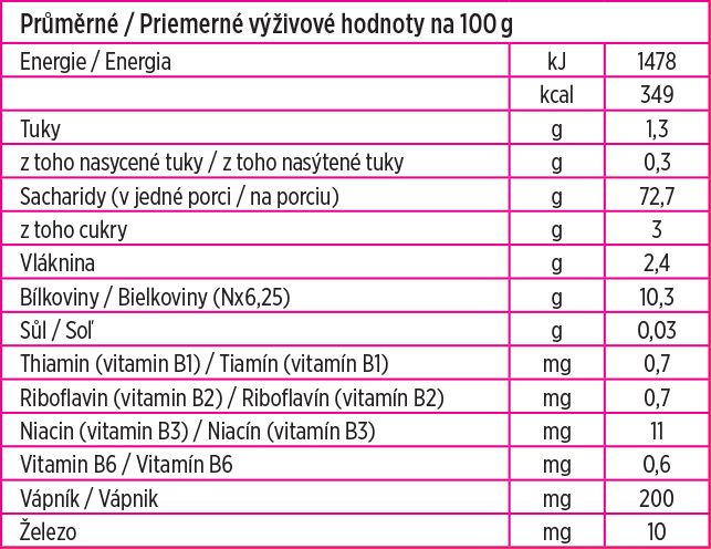 Plasmon Italské Stelline 340 g - obrázek 2