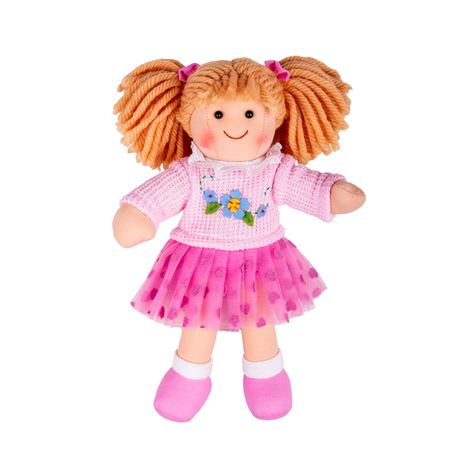Bigjigs Toys Látková panenka Jasmin 28cm - obrázek 1