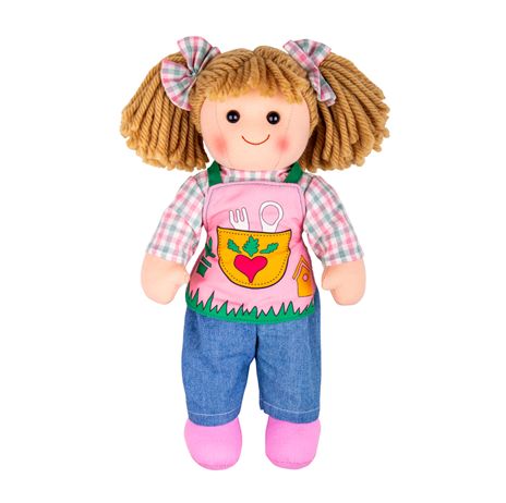 Bigjigs Toys Látková panenka Elsie 34cm - obrázek 1